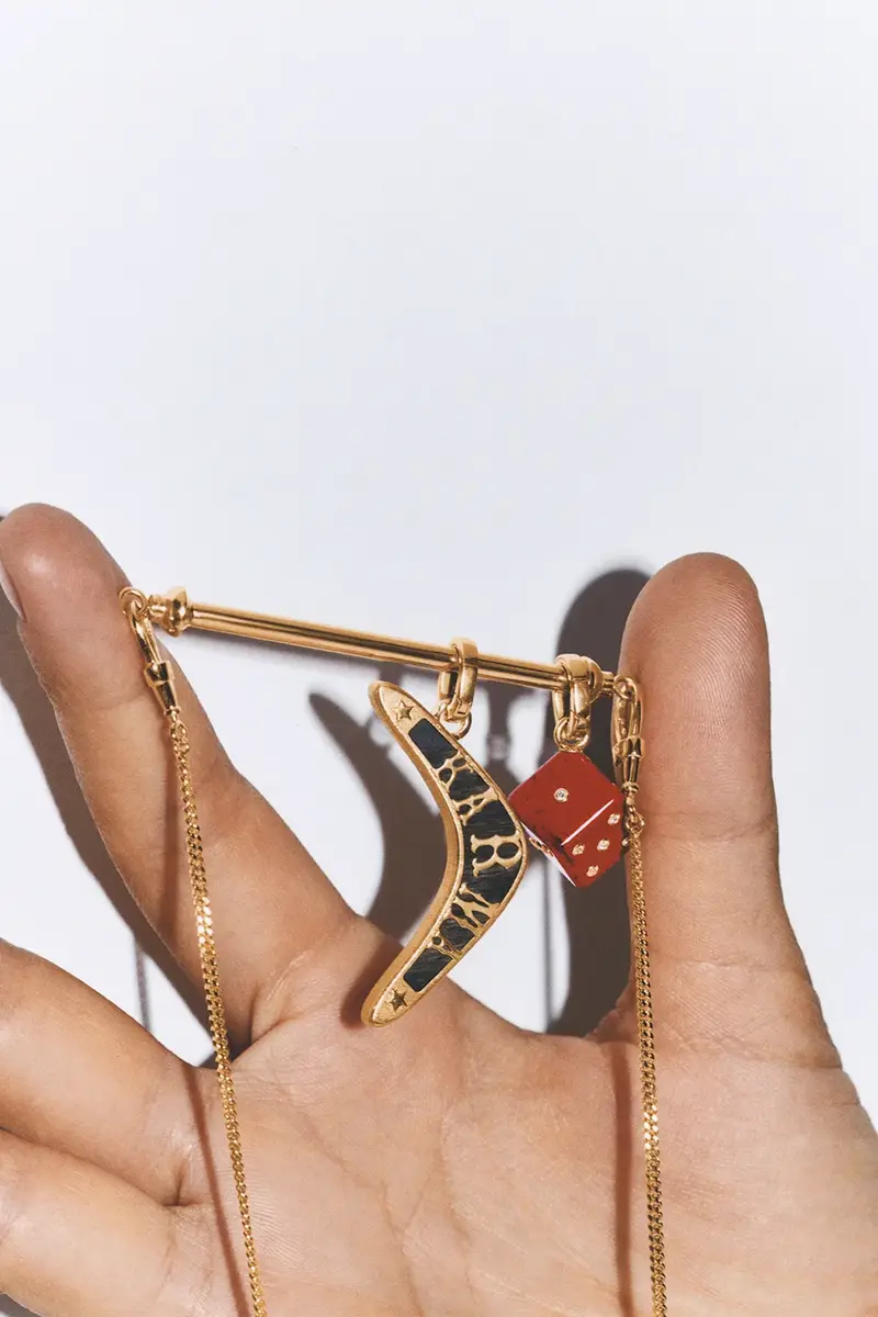 Marie Lichtenberg Small Stick Connector Pendant | Thumbnail 6