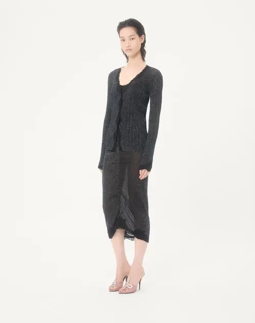 Valentino Garavani Lurex Knit Top | Thumbnail 2 Valentino Garavani Lurex Knit Top | Thumbnail 2