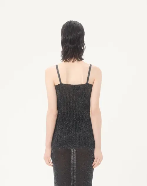 Valentino Garavani Lurex Knit Top | Thumbnail 6 Valentino Garavani Lurex Knit Top | Thumbnail 6