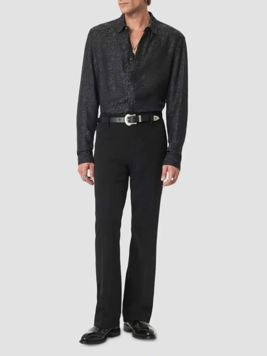 JOHN VARVATOS Men's Rodney Card Suits Shirt | Thumbnail 2 JOHN VARVATOS Men's Rodney Card Suits Shirt | Thumbnail 2