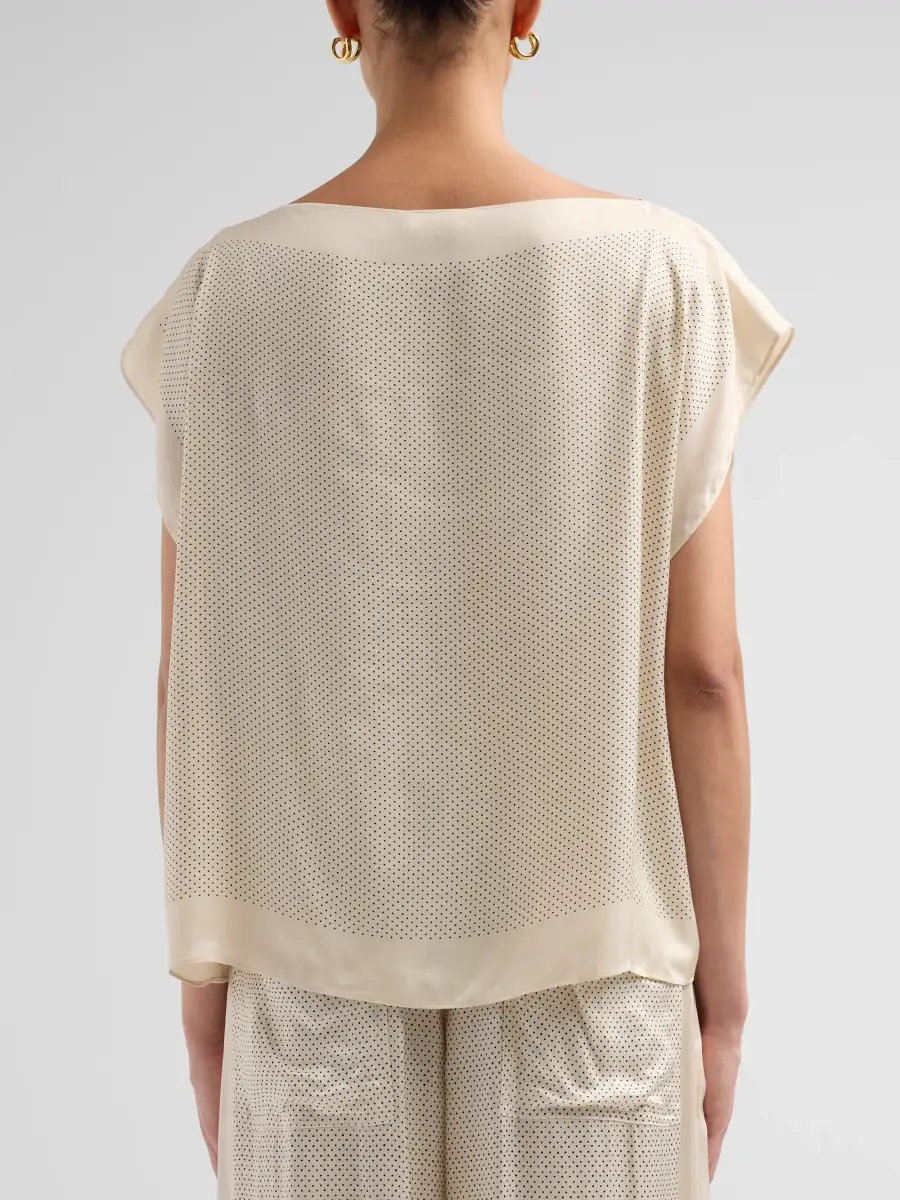 A.L.C. A. L.C. Women's Mira Pin Dot Top | Thumbnail 3