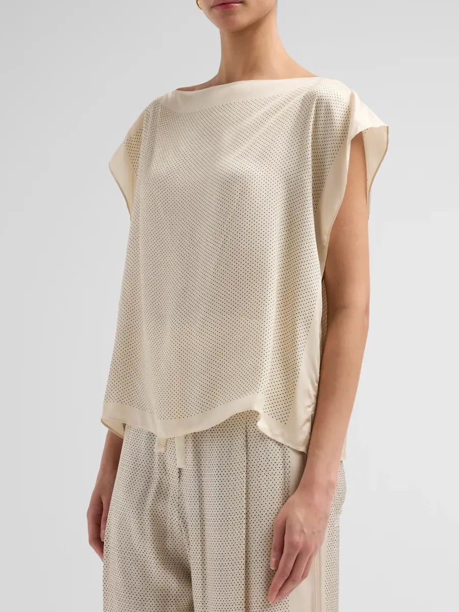 A.L.C. A. L.C. Women's Mira Pin Dot Top | Thumbnail 4