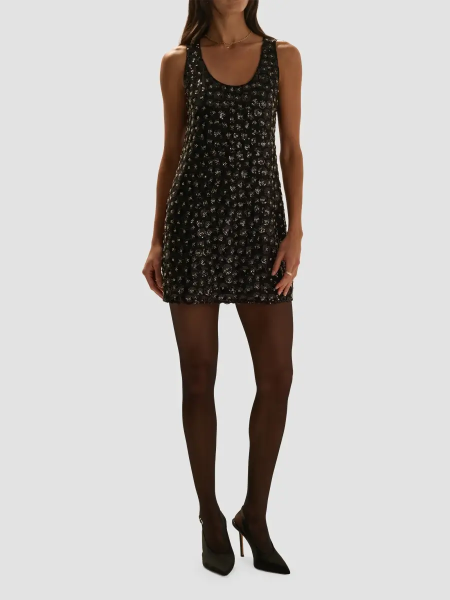 Favorite Daughter Women's The Getting Ready Sequin Sheath Mini Dress | Thumbnail 2 Favorite Daughter Women's The Getting Ready Sequin Sheath Mini Dress | Thumbnail 2