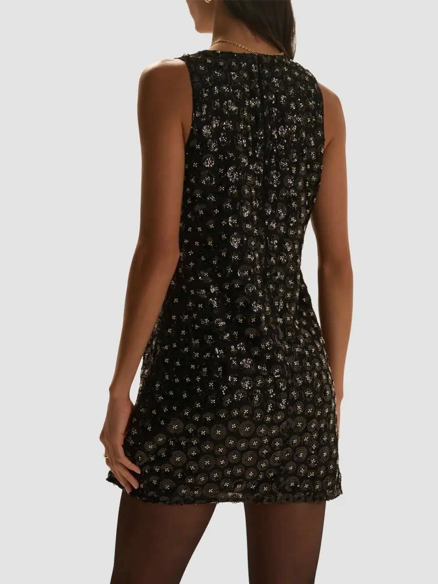 Favorite Daughter Women's The Getting Ready Sequin Sheath Mini Dress | Thumbnail 3 Favorite Daughter Women's The Getting Ready Sequin Sheath Mini Dress | Thumbnail 3