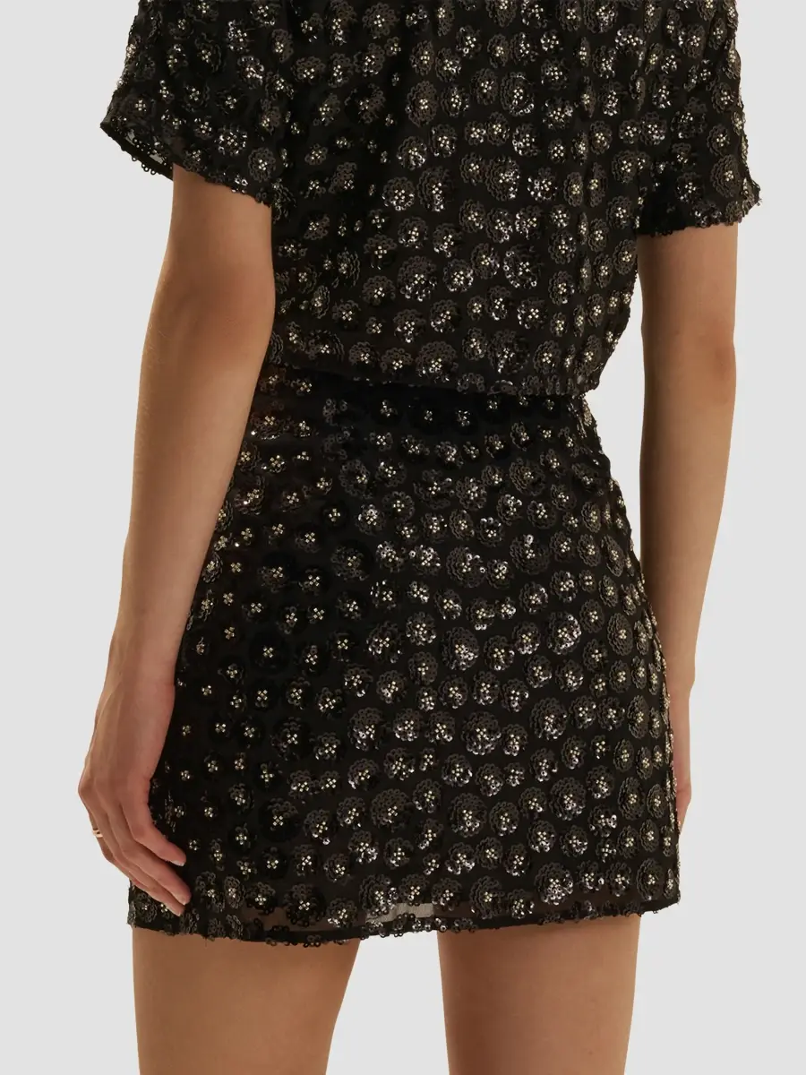 Favorite Daughter Women's The Last Song Sequin Mini Skirt | Thumbnail 3 Favorite Daughter Women's The Last Song Sequin Mini Skirt | Thumbnail 3
