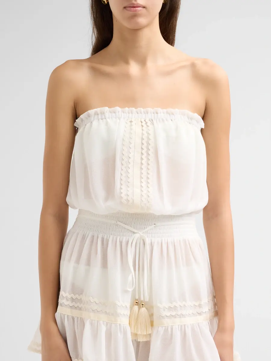 Ramy Brook Women's Vilara Embellished Strapless Minidress | Thumbnail 5 Ramy Brook Women's Vilara Embellished Strapless Minidress | Thumbnail 5