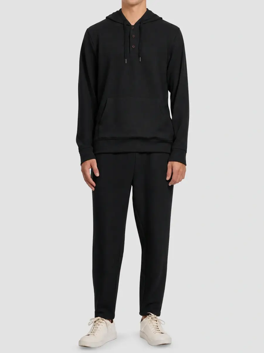 Onia Men's Waffle-Knit Cotton Joggers | Thumbnail 2
