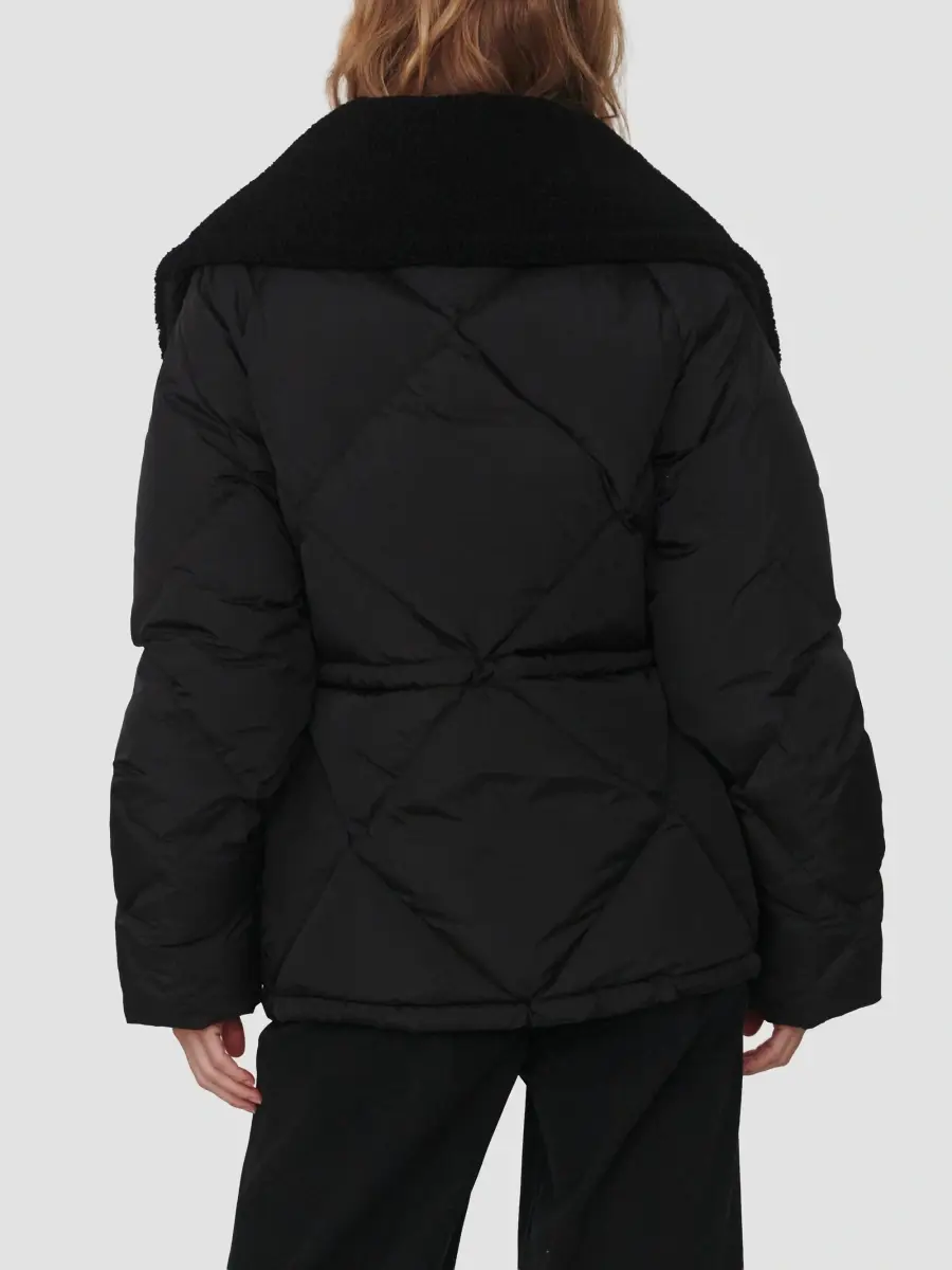 Varley Women's Holbrook Sherpa-Collar Puffer Coat | Thumbnail 3