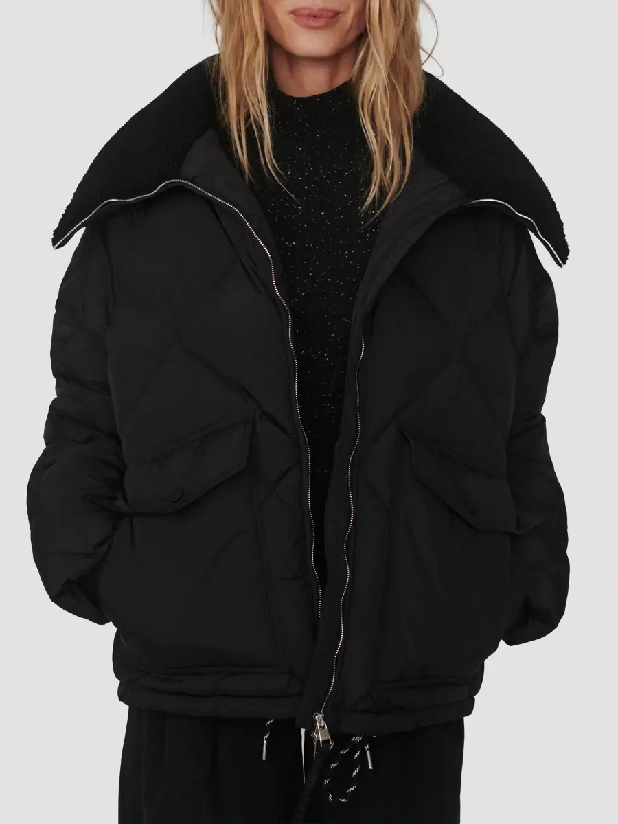Varley Women's Holbrook Sherpa-Collar Puffer Coat | Thumbnail 4