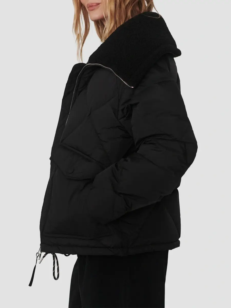 Varley Women's Holbrook Sherpa-Collar Puffer Coat | Thumbnail 8
