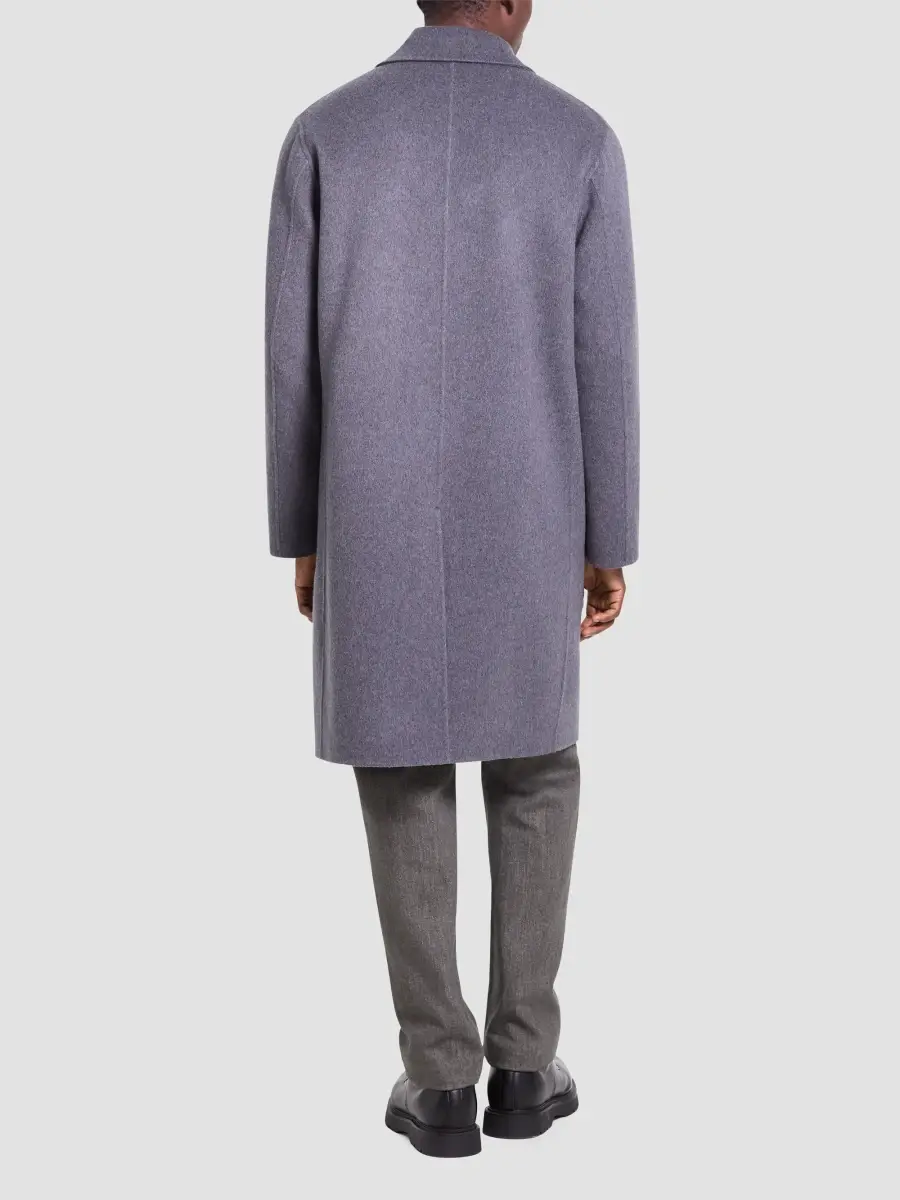 Theory Men's Mac Wool-Blend Coat | Thumbnail 4