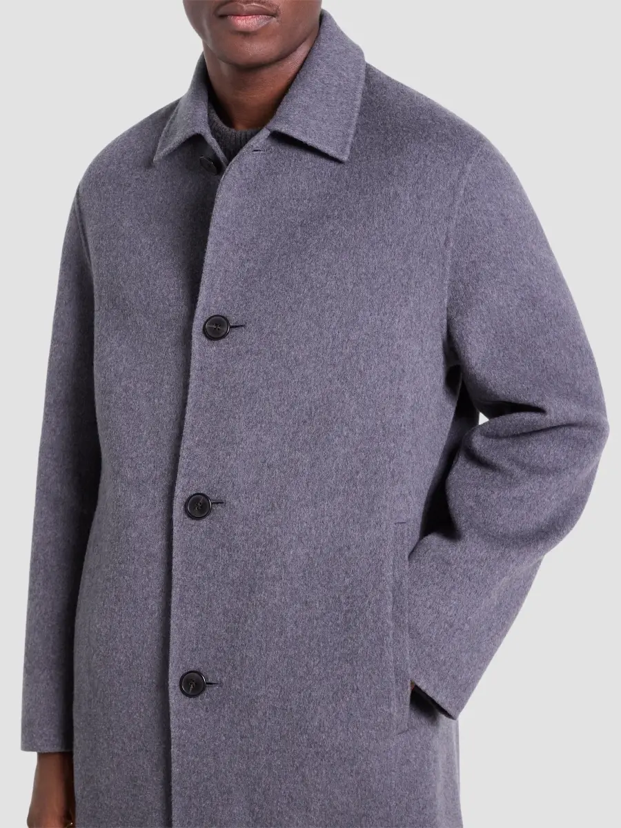 Theory Men's Mac Wool-Blend Coat | Thumbnail 6
