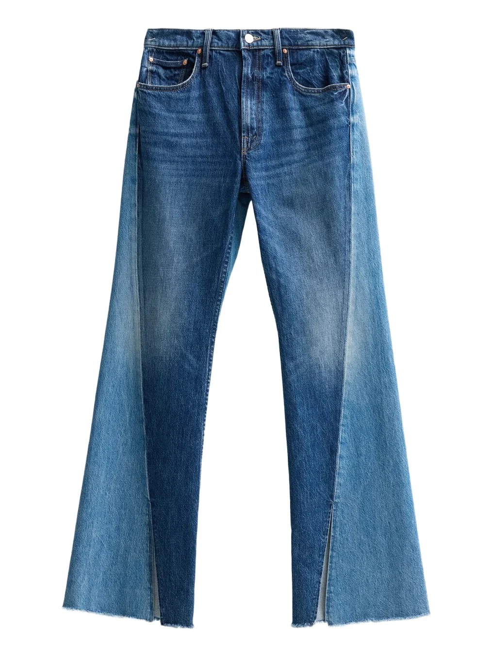Women's Bookie Slit Twist Heel Fray Jeans Women's Bookie Slit Twist Heel Fray Jeans