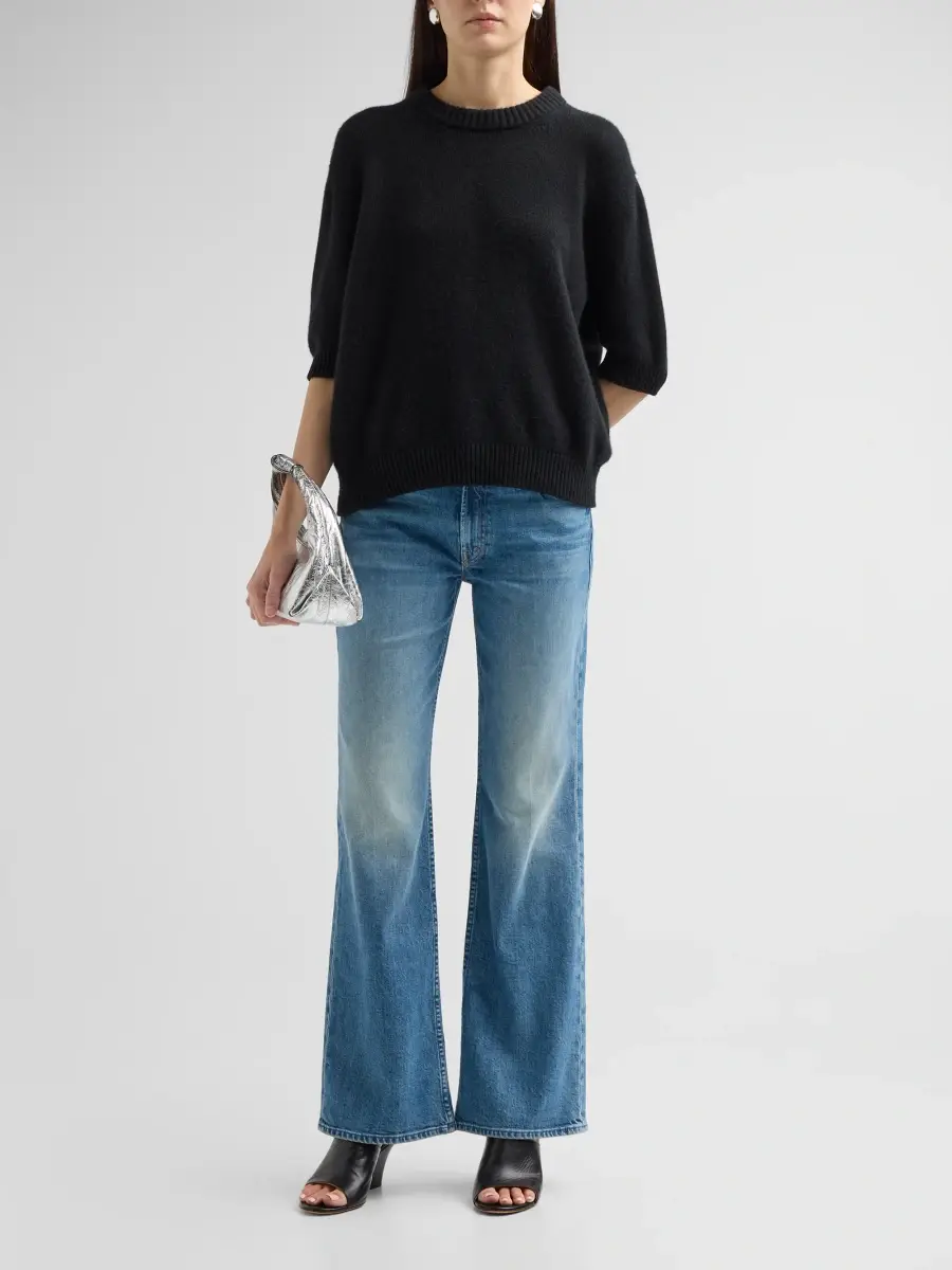 Mother Women's The Bookie Sneak Mid-Rise Jeans | Thumbnail 2