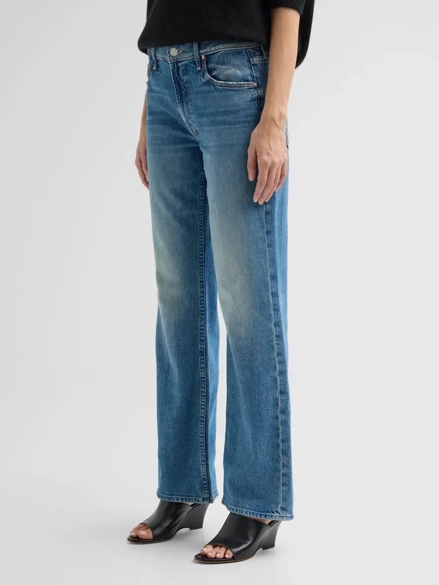 Mother Women's The Bookie Sneak Mid-Rise Jeans | Thumbnail 4