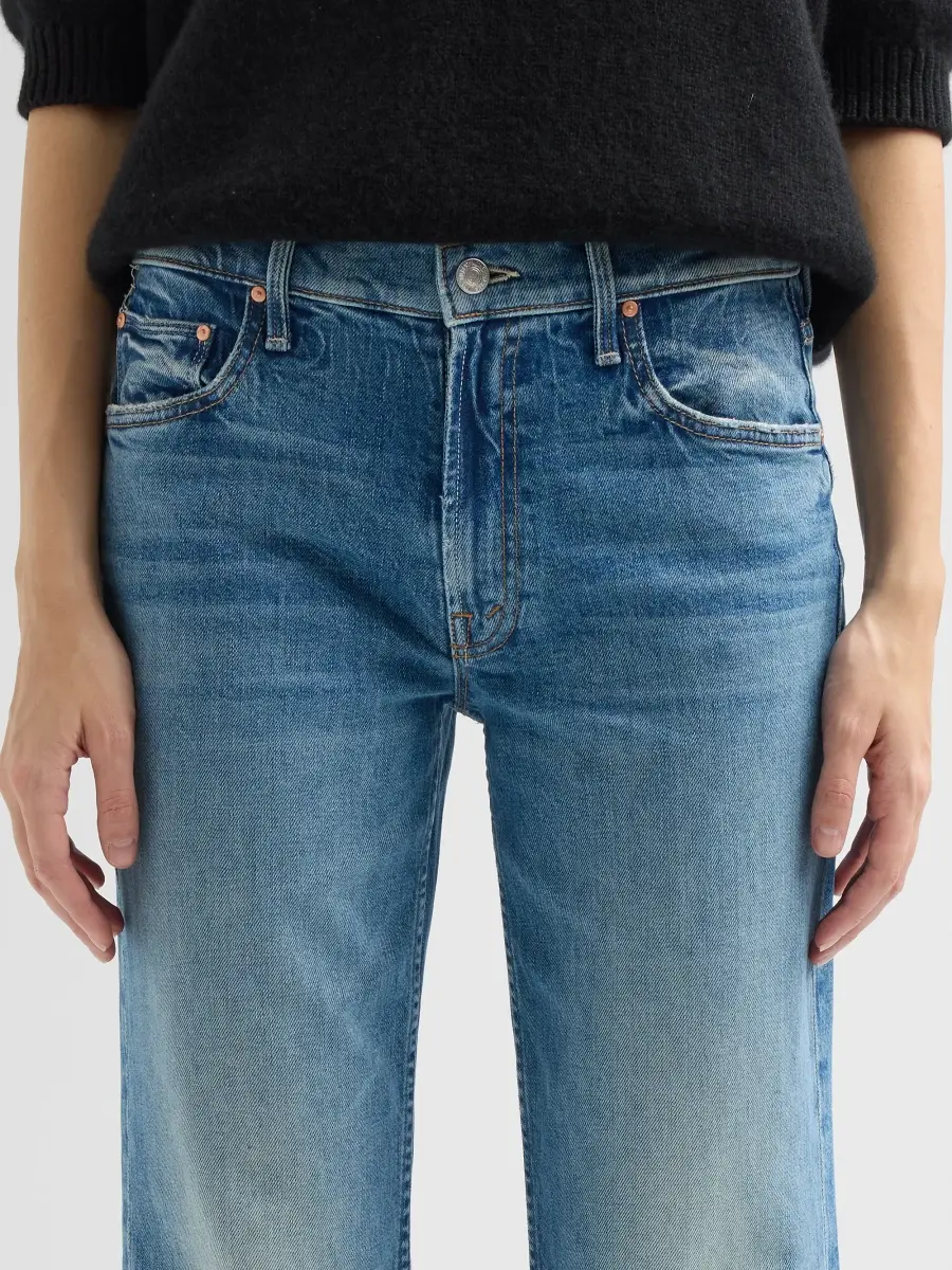 Mother Women's The Bookie Sneak Mid-Rise Jeans | Thumbnail 5
