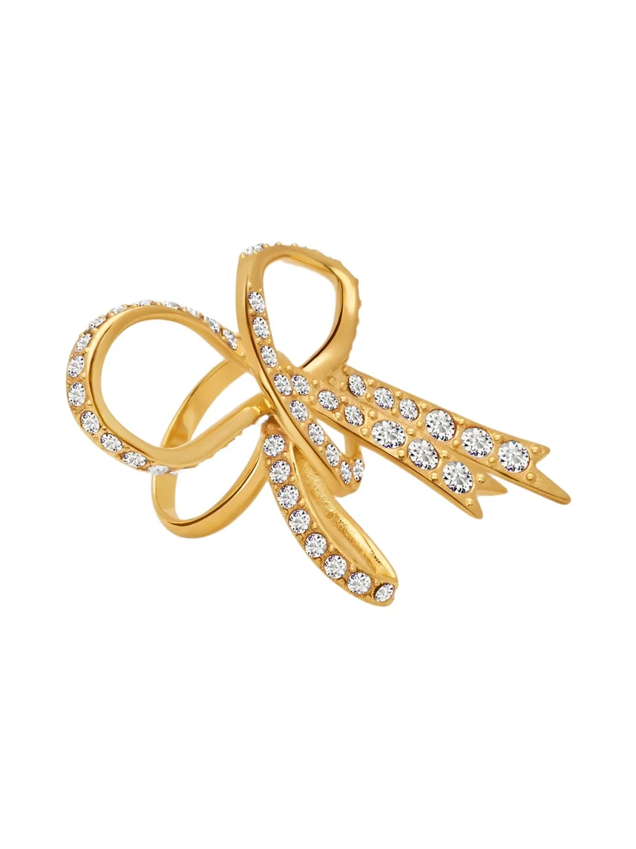 Women's Threaded Bow Ring Women's Threaded Bow Ring