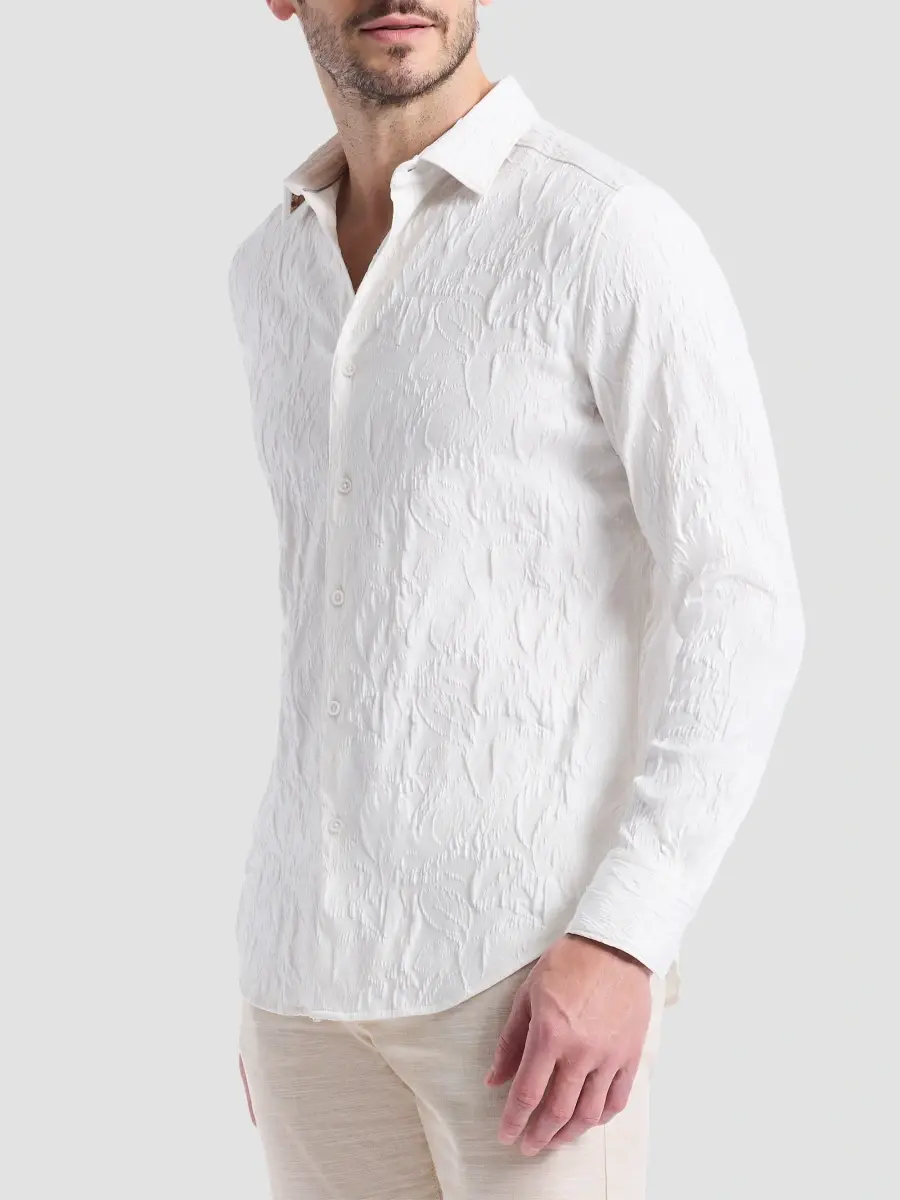 Robert Graham Men's Eucalyptus Jacquard Shirt | Thumbnail 7 Robert Graham Men's Eucalyptus Jacquard Shirt | Thumbnail 7