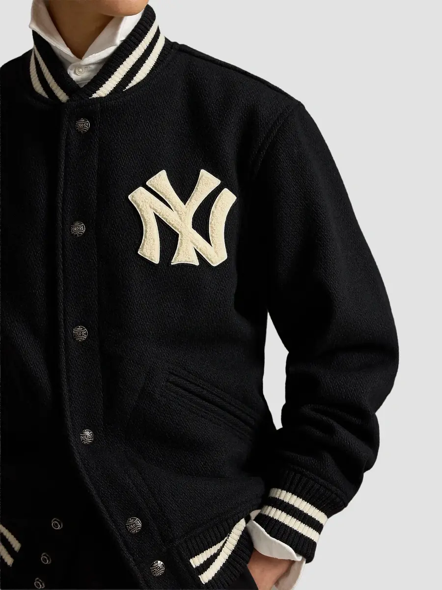 Polo Ralph Lauren Men's New York Yankees Wool-Blend Jacket | Thumbnail 3