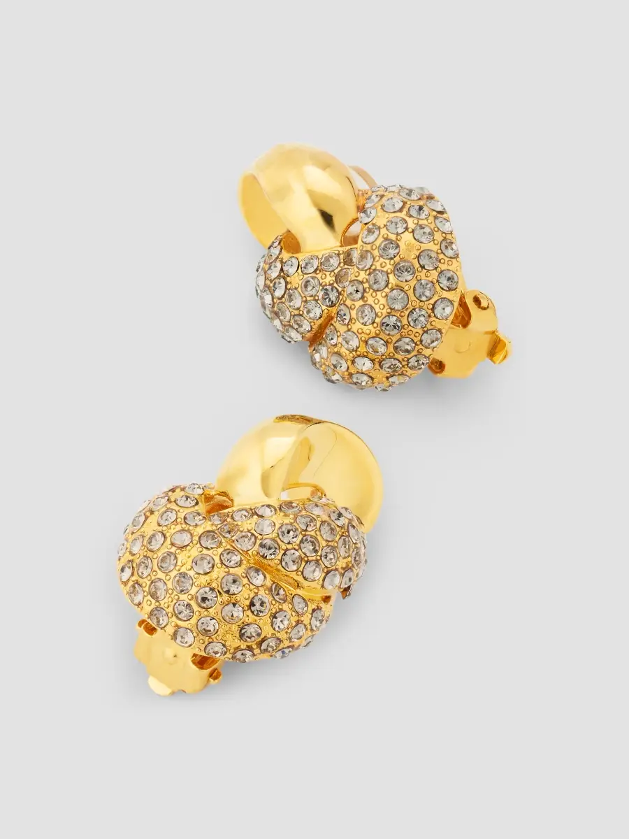 Oscar de la Renta Women's Love Knot 2.0 Earrings | Thumbnail 3 Oscar de la Renta Women's Love Knot 2.0 Earrings | Thumbnail 3