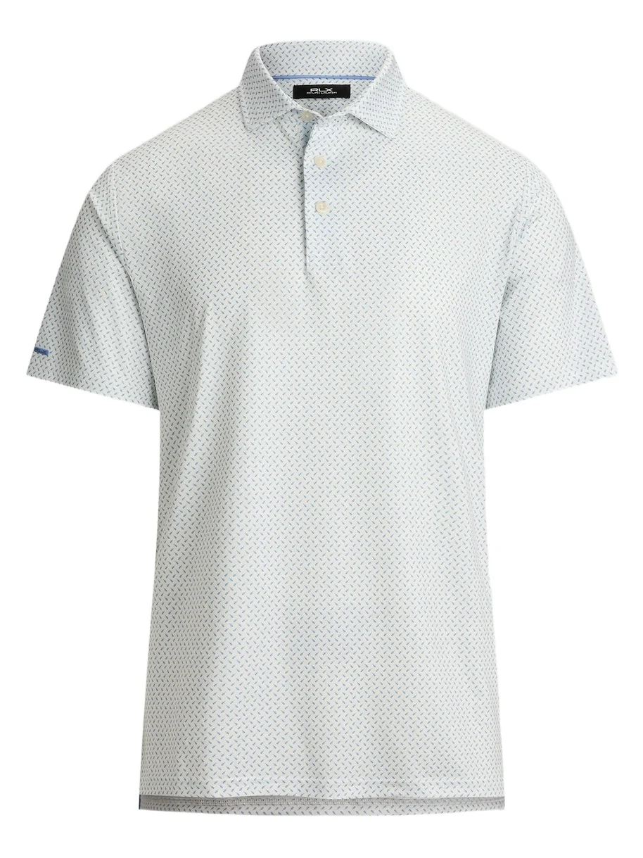 RLX Ralph Lauren Men's Golf-Print Performance Polo Shirt