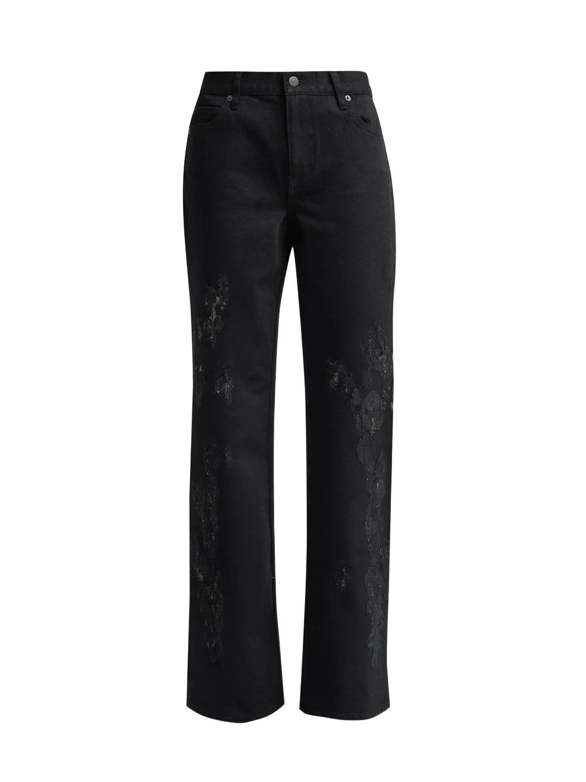 Women's The Rodeo Laced Straight-Leg Jeans