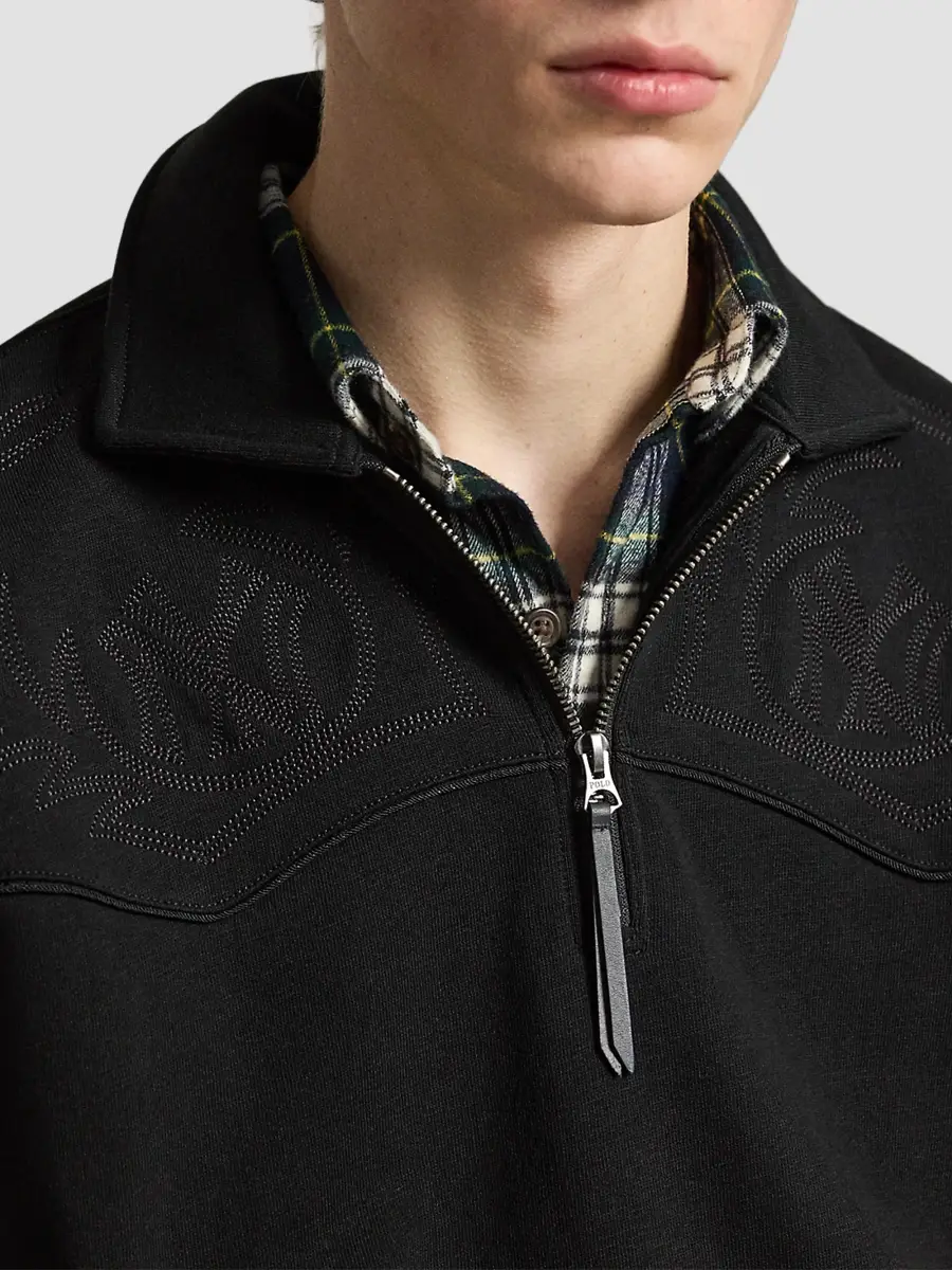 Polo Ralph Lauren Men's Drop Shoulder Cotton-Blend Sweatshirt | Thumbnail 5 Polo Ralph Lauren Men's Drop Shoulder Cotton-Blend Sweatshirt | Thumbnail 5