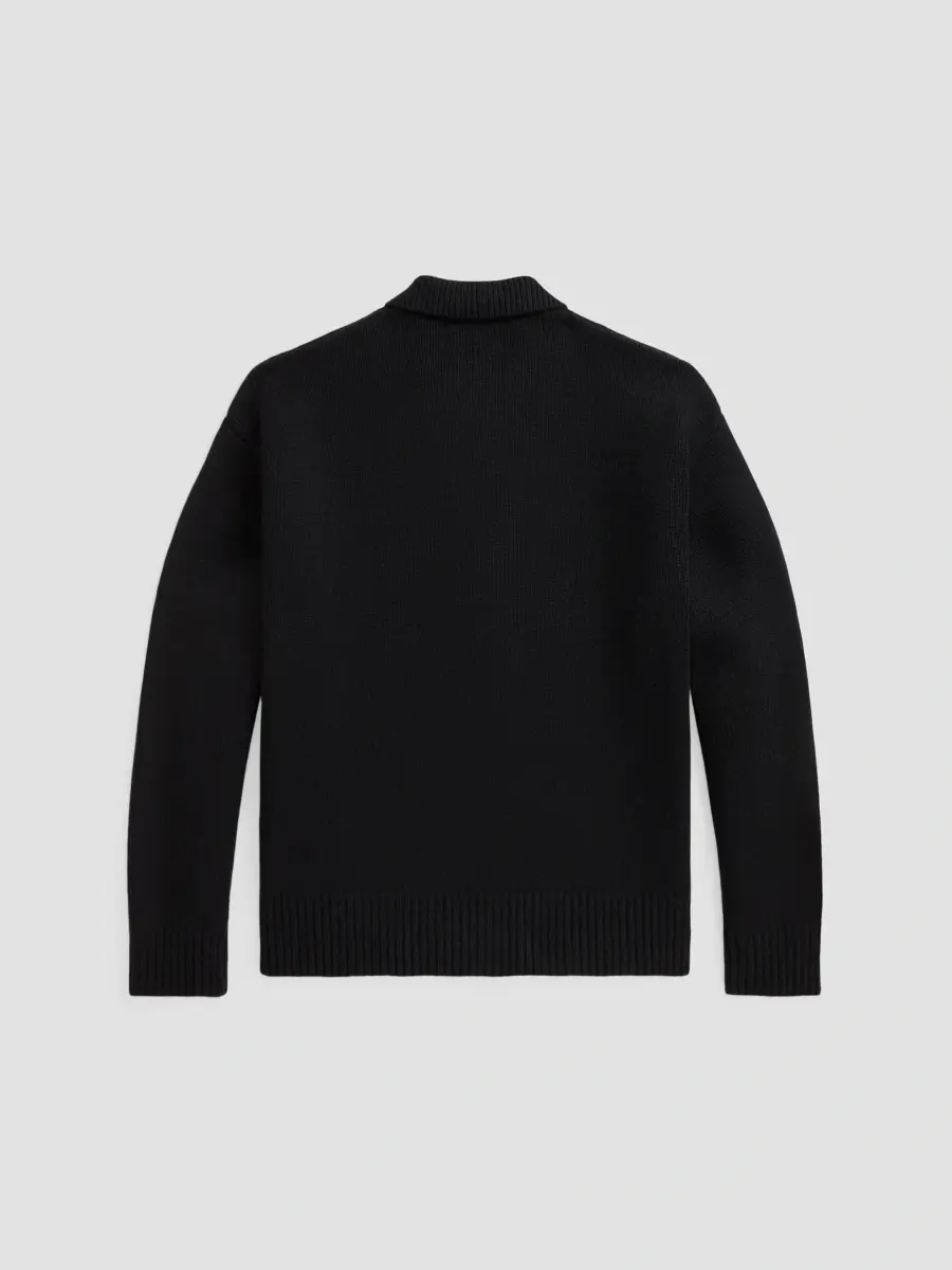 Polo Ralph Lauren Men's New York Yankees Wool-Cashmere Polo Sweater | Thumbnail 2 Polo Ralph Lauren Men's New York Yankees Wool-Cashmere Polo Sweater | Thumbnail 2