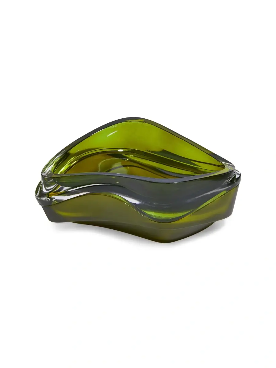 Zaha Hadid Design Plex Stackable Crystal Glass Vessel | Thumbnail 3