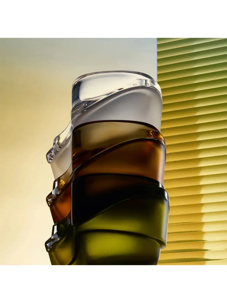 Zaha Hadid Design Plex Stackable Crystal Glass Vessel | Thumbnail 4