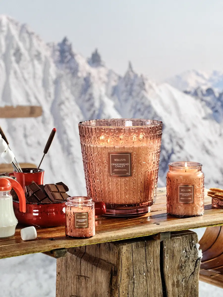 Voluspa Gingerbread Chalet 5-Wick Candle | Thumbnail 2 Voluspa Gingerbread Chalet 5-Wick Candle | Thumbnail 2