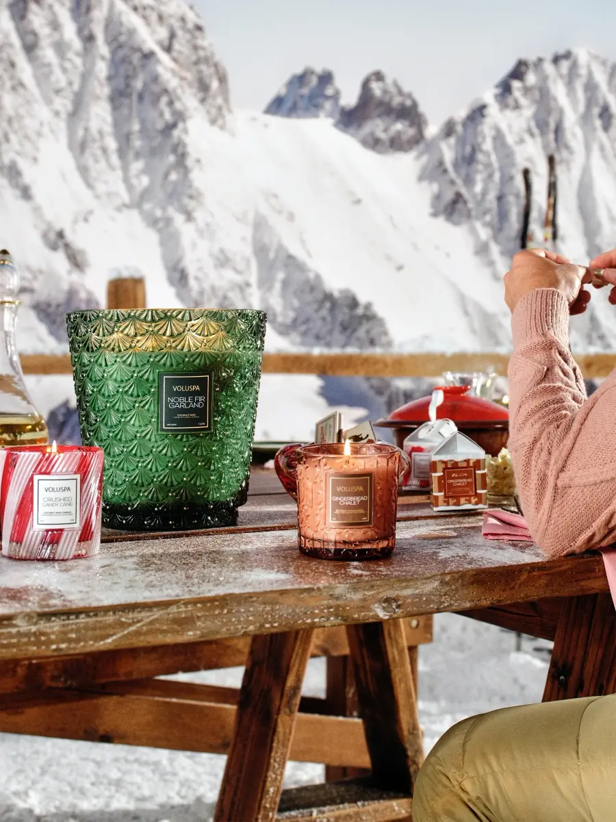 Voluspa Gingerbread Chalet Classic Candle | Thumbnail 3 Voluspa Gingerbread Chalet Classic Candle | Thumbnail 3