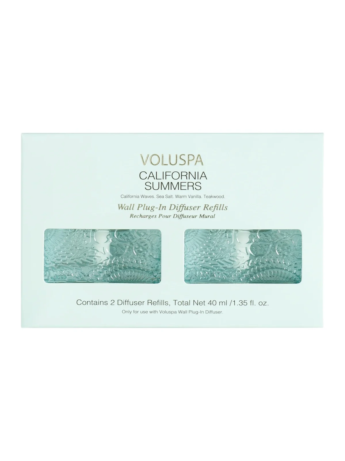 Voluspa Japonica California Summers Wall Plug-In Diffuser Refills