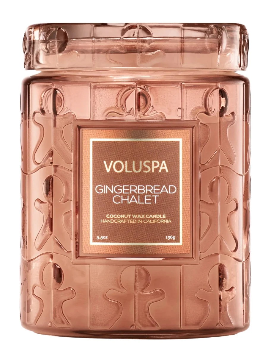 Voluspa Gingerbread Chalet Jar Candle
