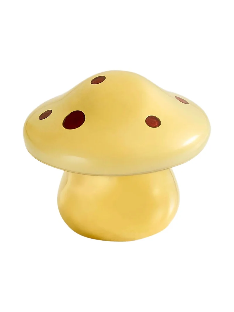 Jonathan Adler Brass & Red Jade Mushroom Box