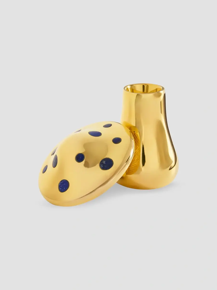 Jonathan Adler Brass & Lapis Mushroom Box | Thumbnail 2