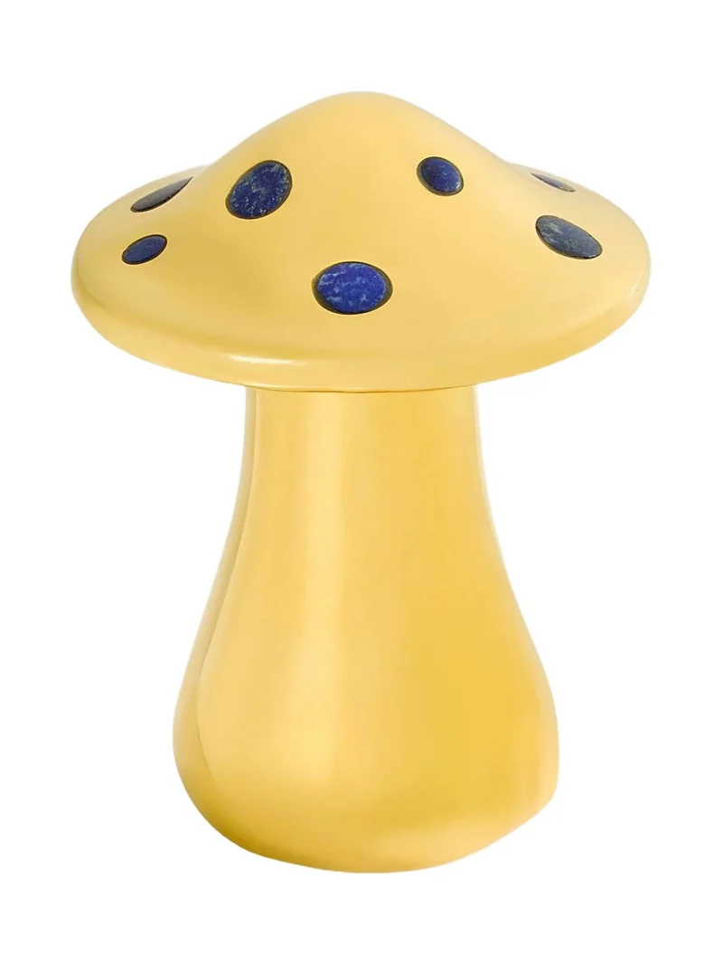 Jonathan Adler Brass & Lapis Mushroom Box