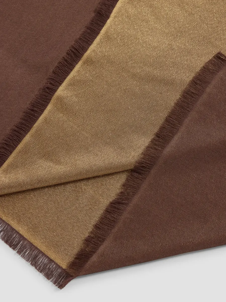 Carolyn Rowan Collection Women's Reversible Metallic Shawl | Thumbnail 4