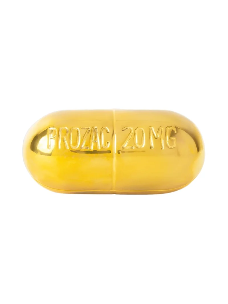 Brass Prozac Pill Box Brass Prozac Pill Box