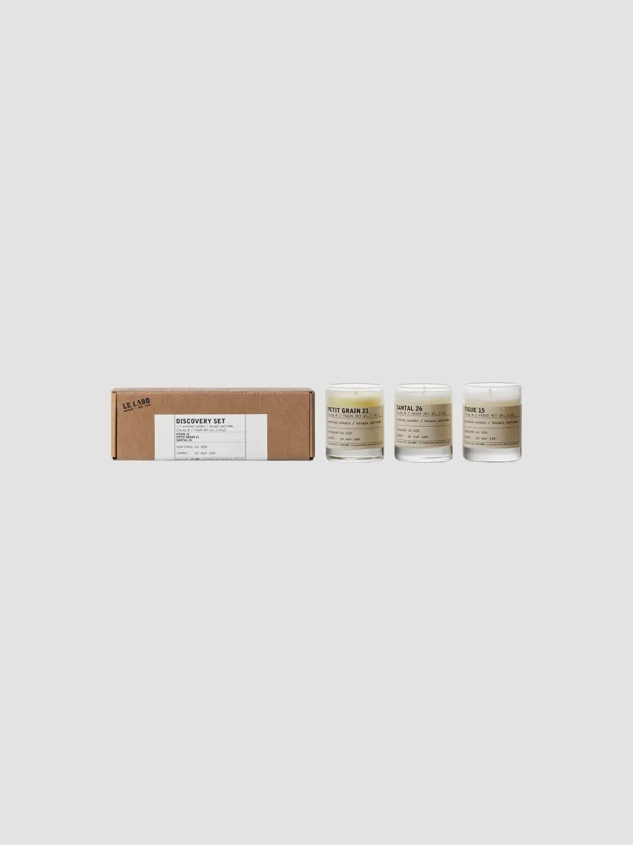Le Labo Candle 3-Piece Discovery Set | Thumbnail 2 Le Labo Candle 3-Piece Discovery Set | Thumbnail 2