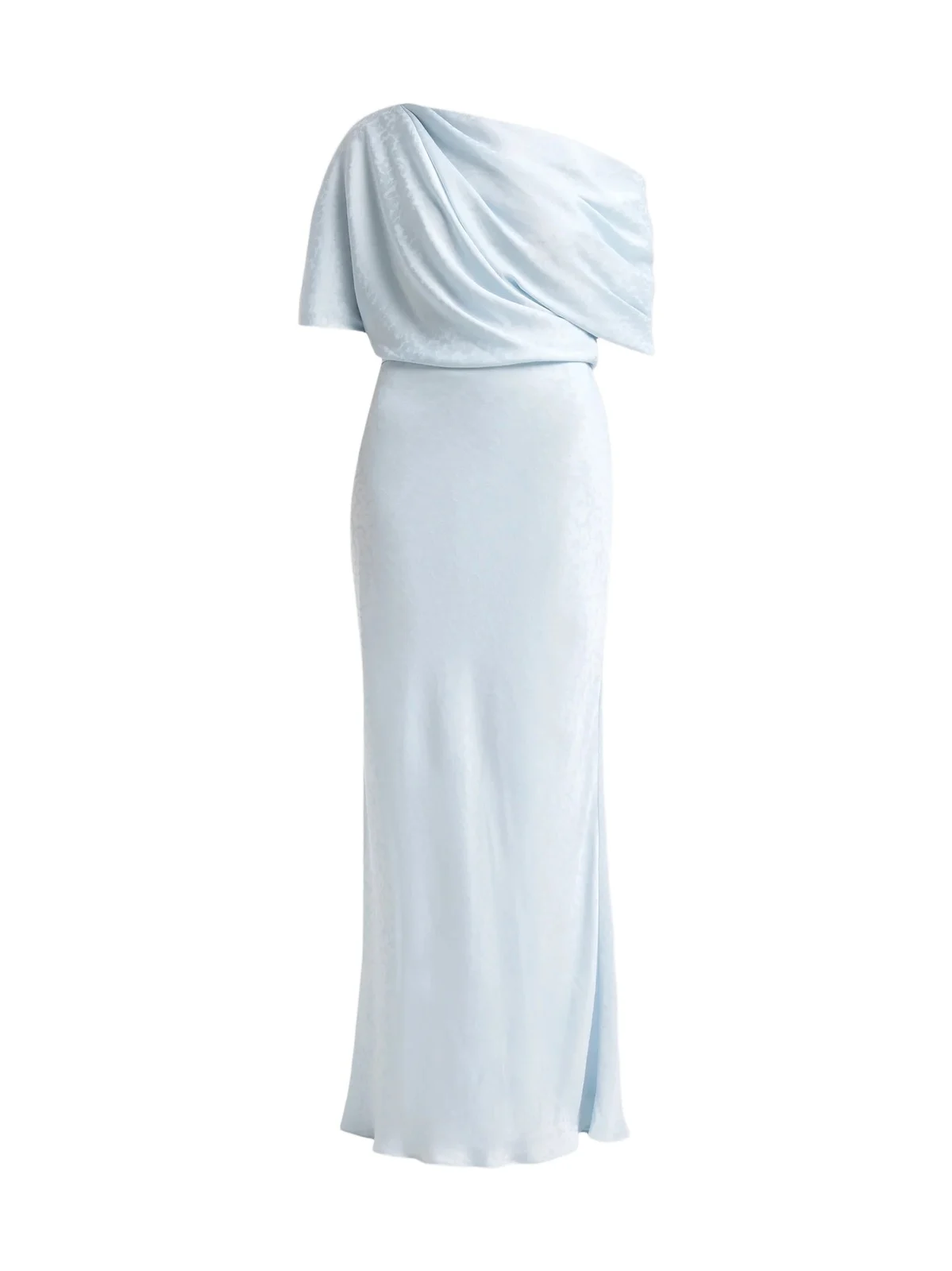 Women's Fluid Jacquard Asymmetric Slouch Gown Women's Fluid Jacquard Asymmetric Slouch Gown
