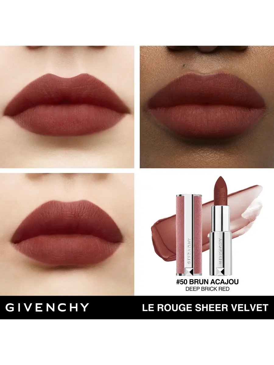 Givenchy Women's Le Rouge Sheer Velvet Lipstick | Thumbnail 3