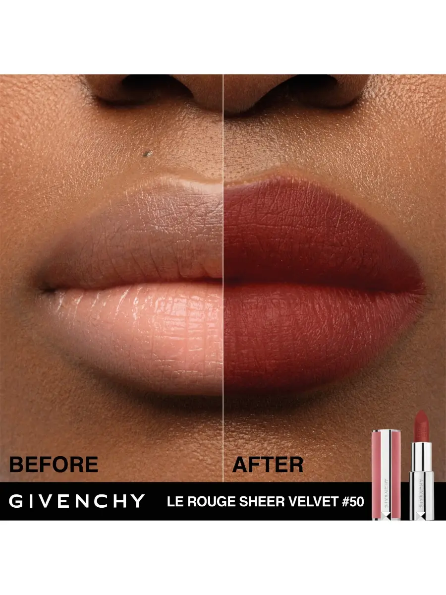 Givenchy Women's Le Rouge Sheer Velvet Lipstick | Thumbnail 5
