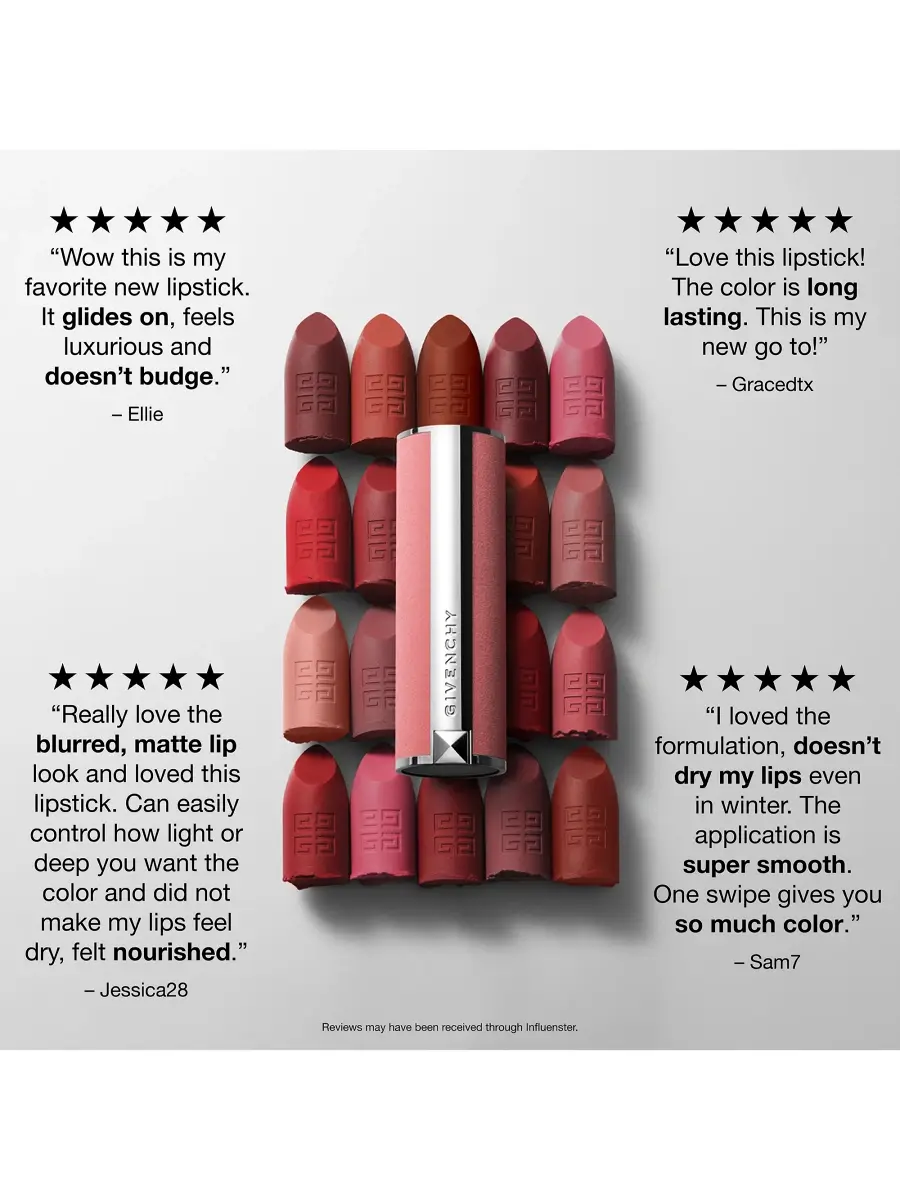 Givenchy Women's Le Rouge Sheer Velvet Lipstick | Thumbnail 7