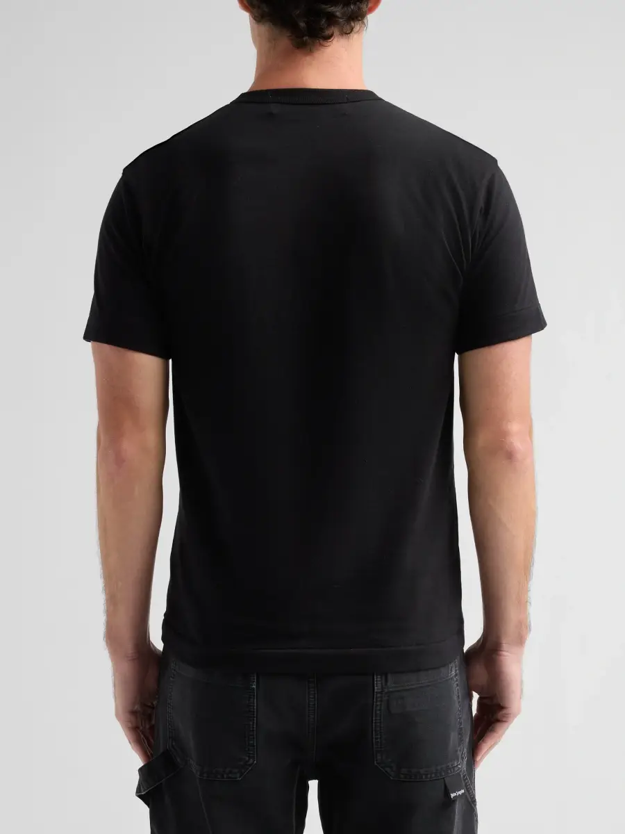 Comme des Garçons PLAY Men Logo Cotton Crewneck T-Shirt | Thumbnail 3 Comme des Garçons PLAY Men Logo Cotton Crewneck T-Shirt | Thumbnail 3