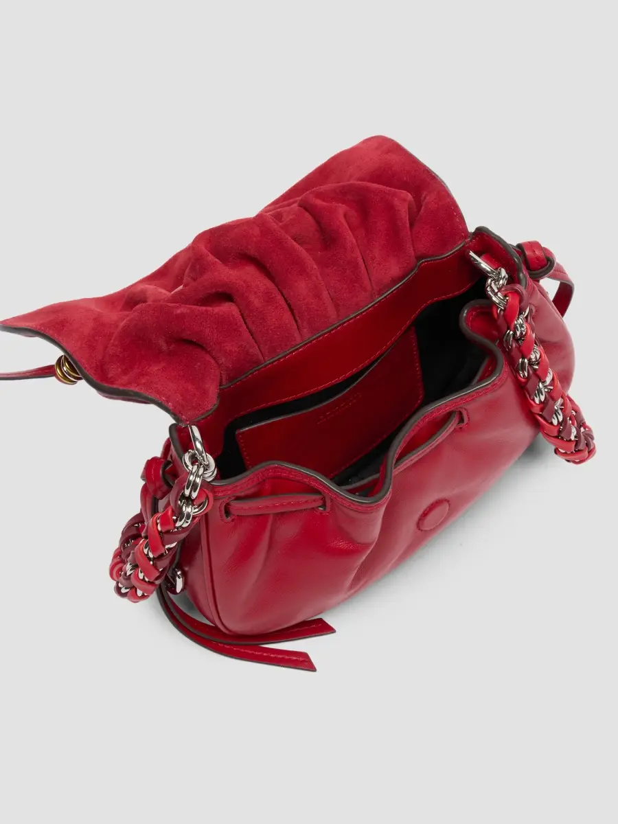 Isabel Marant Women's Bolton Extra-Small Padded Leather Shoulder Bag | Thumbnail 3
