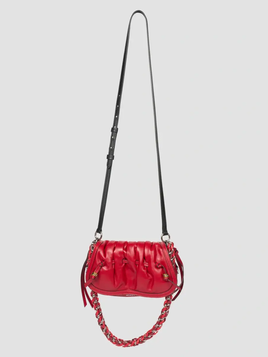 Isabel Marant Women's Bolton Extra-Small Padded Leather Shoulder Bag | Thumbnail 5
