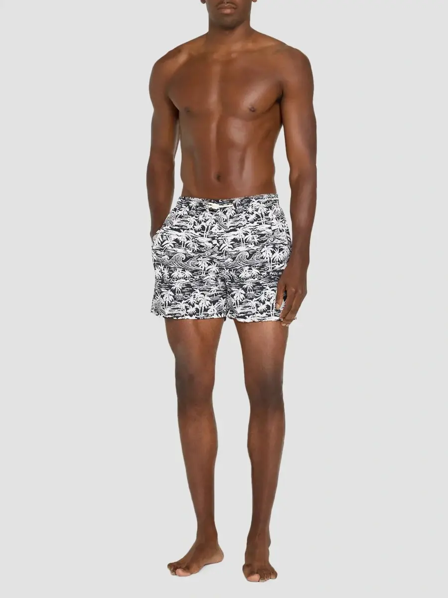 Palm Angels Men's Palm Waves Swim Shorts | Thumbnail 2