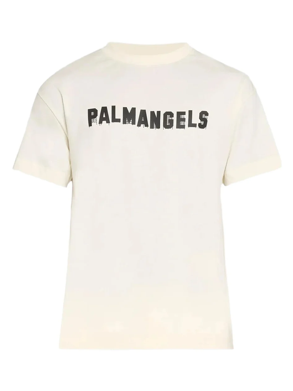 Palm Angels Men's Palm Hills Cotton Crewneck T-Shirt