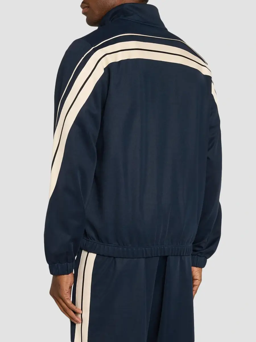 Palm Angels Men's Palm Tree Striped Track Jacket | Thumbnail 3